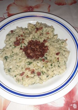 Reszelt gombóta recept fotója