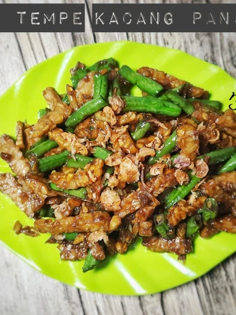 Cara Mudah Menyiapkan Resep Tumis Tempe Kacang Panjang yang Enak Banget Anti Ribet, Lezat Sekali