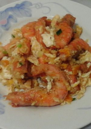 Foto resep 18.Udang goreng telur asin#BikinRamadanBerkesan