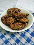Berenjena con plátano