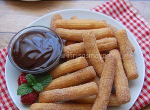 Foto resep Churros Enak, Satu Telur, Tanpa Mixer