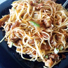 A picture of Chicken spaghetti 😋.