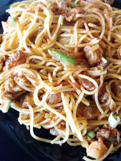 A picture of Chicken spaghetti 😋.