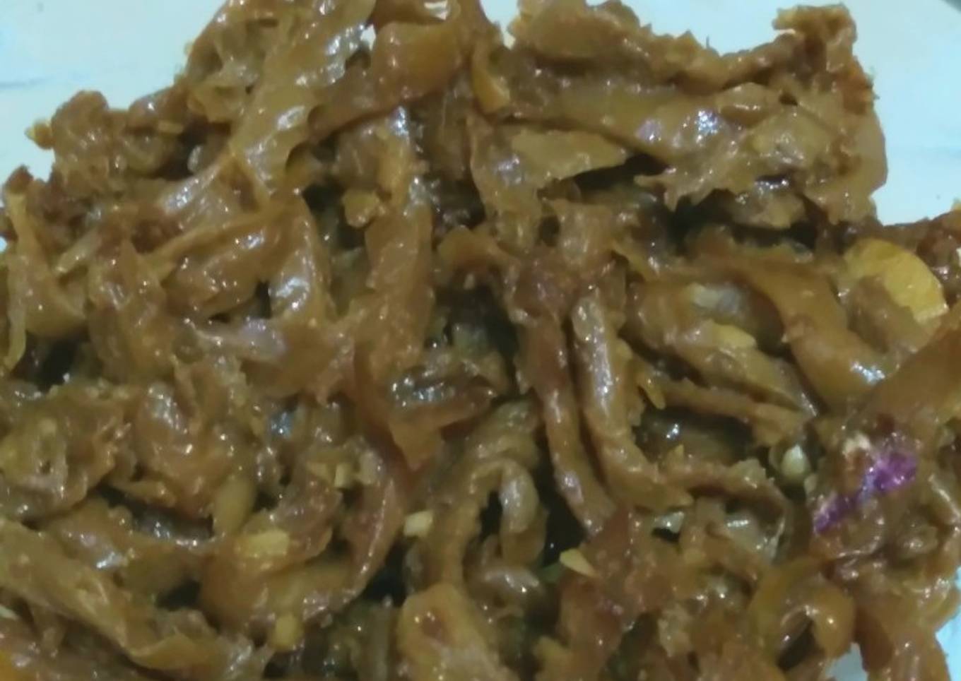 Jamur Tiram Bumbu Sate
