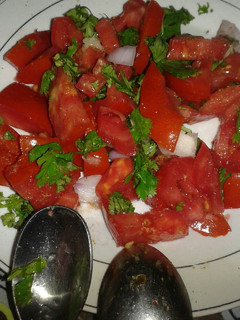 A picture of Tomato Salad.