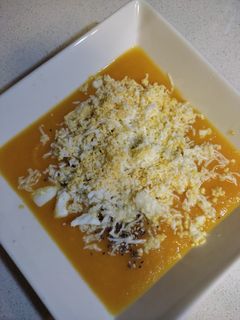 Una foto de Crema de cabaza