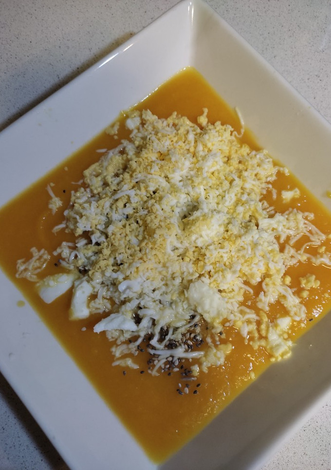 Una foto de Crema de cabaza