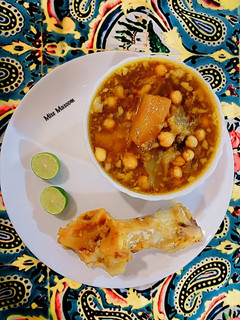 عکسی از دستور آبگوشت قلم