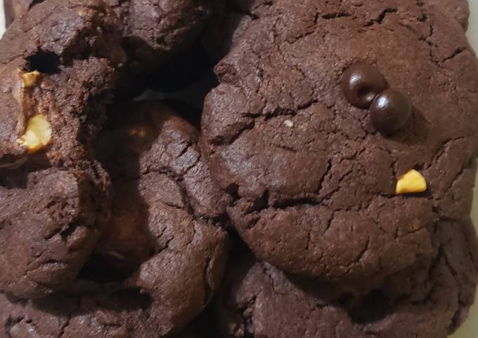 Brownies cookies eggless