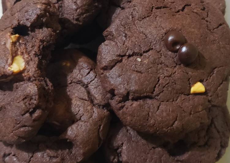 Langkah Mudah untuk Membuat Brownies cookies eggless, Lezat
