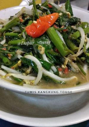 Foto resep Tumis kangkung touge