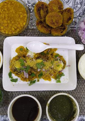 રગડા પેટીસ રેસીપી મુખ્ય ફોટો