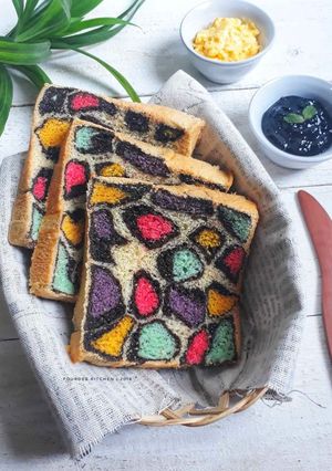 Foto resep Leopard Colorful Bread