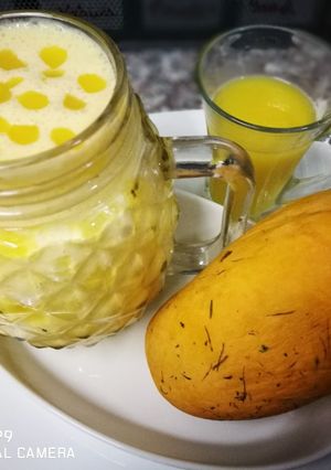 A picture of Mango Lassi.