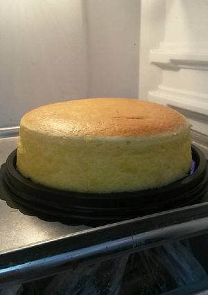 Foto resep Cheddar cheese cake (dengan oven tangkring)