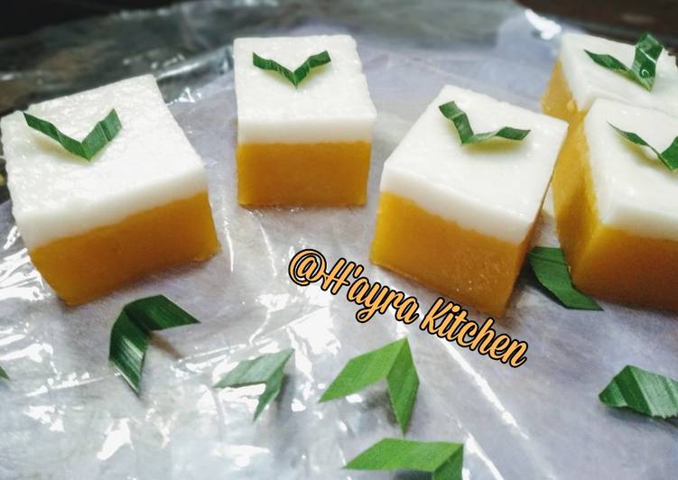 Resep !MANTAP Kue Talam Labu Kuning Idola menu kue harian