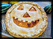Una foto di torta di zucca