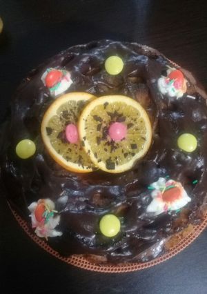 عکسی از دستور کیک خونگی
