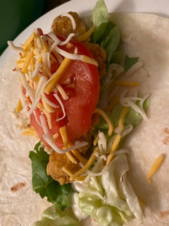 A picture of Ranch BLT wrap.