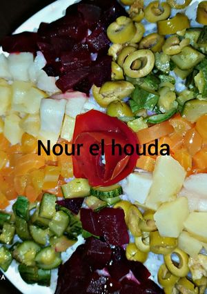 صورة لوصفة ماسيدوان بالخضر