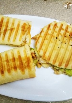 صورة لوصفة بانيني ولا اروع 😍😋