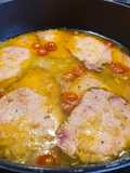 Lomo tierno en salsa de mostaza y miel