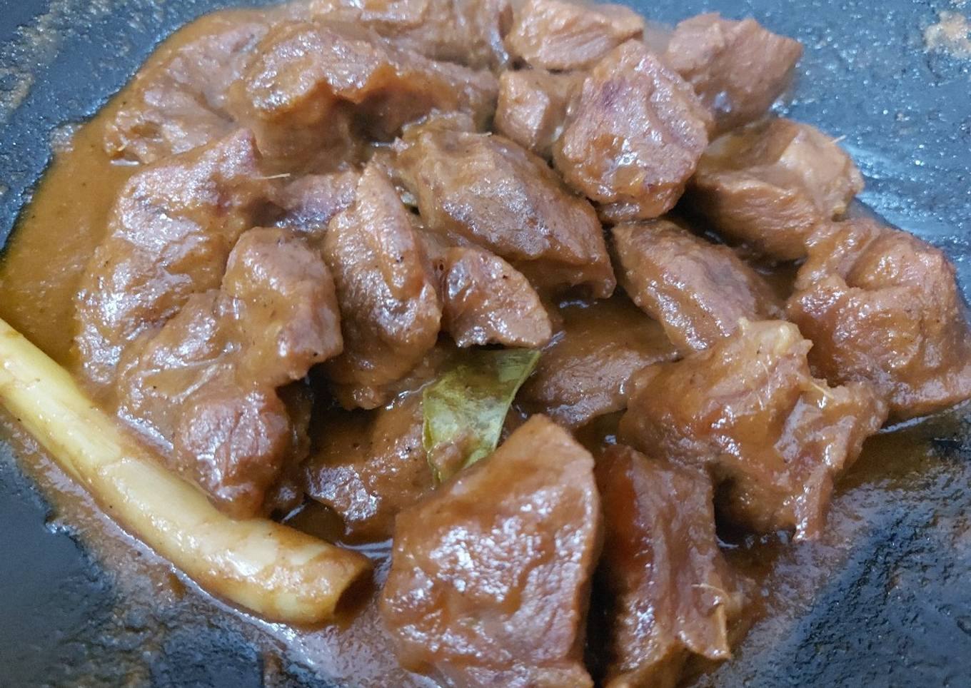 Rendang sunda resep ibu