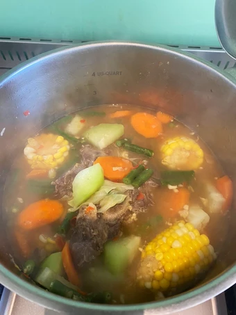 Cara Gampang Membikin Resep Sayur asem tetelan tulang sapi yang Uenak Anti Ribet, Uenak Banget