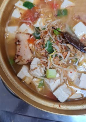 Foto resep Sayur Tauge Tahu Gurih (tanpa santan)
