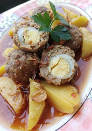 Foto resep Bola daging telur puyuh