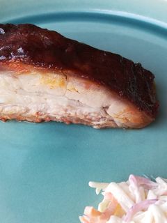BBQ oldalas sütőben recept fotója