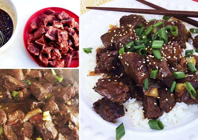 Recipe of Any-night-of-the-week Sticky Fullblood Wagyu Beef Honey-Ginger Stir Fry