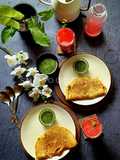 Oats and Moong dal Cheela