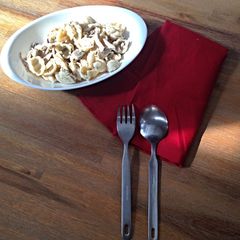 A picture of My Creamy Chicken Pasta.