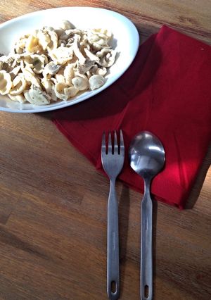 A picture of My Creamy Chicken Pasta.