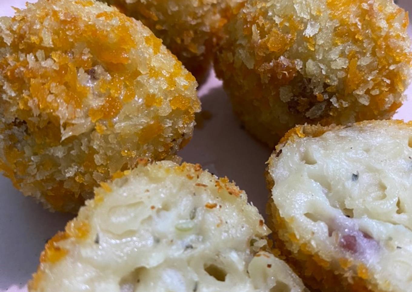 Resep Mac n cheese ball, Lezat Sekali