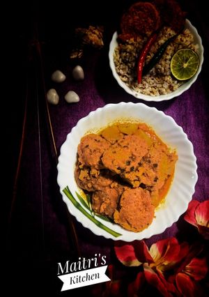 বড়ার তরকারি (Borar torkari recipe in Bengali) রেসিপির প্রধান ছবি