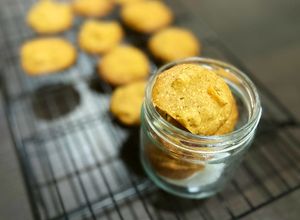 Foto resep Cookies Aprikot Dengan Tepung Almond