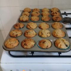 A picture of Banana muffins.