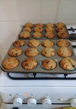 A picture of Banana muffins.