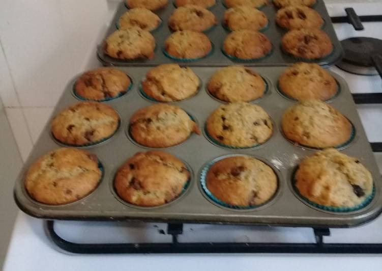 Recipe of Favorite Banana muffins