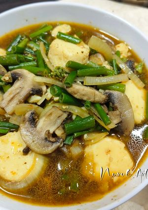 Foto resep Tumis Jamur Sapo Tahu