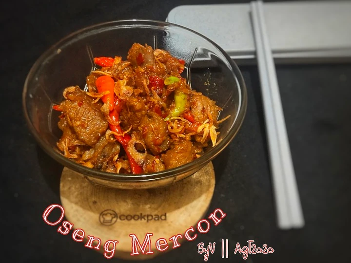 Langkah Mudah untuk Menyiapkan Resep Oseng Mercon #Week12 Anti Ribet, Sempurna