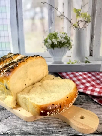 Langkah Gampang Menyiapkan Resep Roti Sisir Wijen (sponge &amp; dough method) yang Sempurna Anti Ribet, Bikin Ngiler