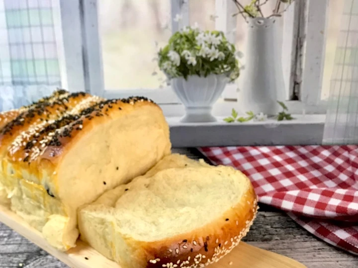 Cara Gampang Membikin Resep Roti Sisir Wijen (sponge &amp;amp; dough method) yang Lezat Anti Ribet, Lezat