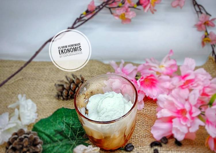 Es krim homemade ekonomis