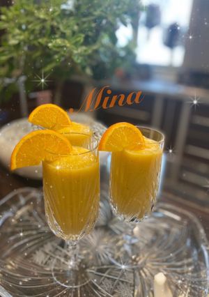 عکسی از دستور موکتل سیب و پرتقال و موز🧋🍏🍊🍌