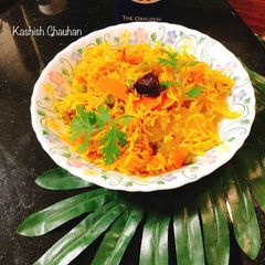 A picture of Vegetables Pulao.