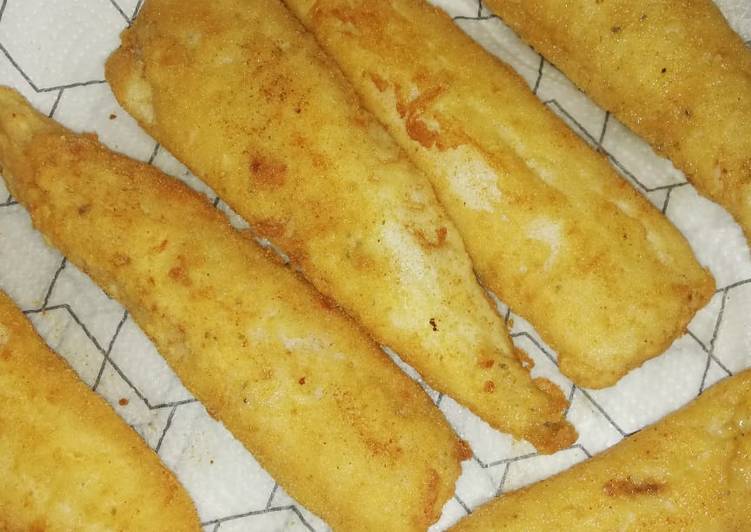 Recipe of Homemade Beer Battered Fried Fish