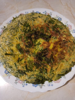 Una foto de Tortilla de espárragos trigueros